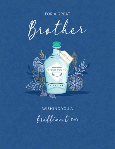 Picture of GREAT BROTHER BIRTHDAY CARD